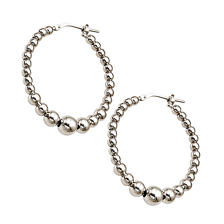 Σκουλαρίκια κρίκοι από Ασήμι 925° 