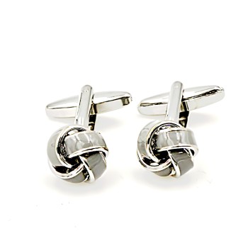 Μοντέρνο ζευγάρι Μανικετόκουμπα απο ανοξείδωτο Ατσάλι