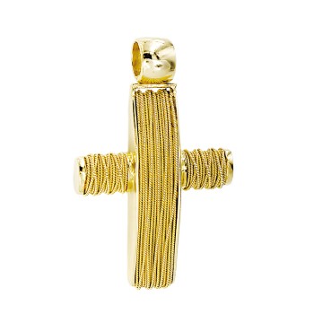 Χρυσός σταυρός 18 καράτια