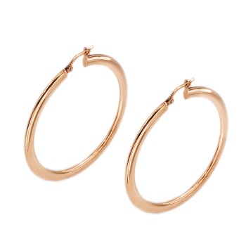 Σκουλαρίκια κρίκοι από Ασήμι 925° 