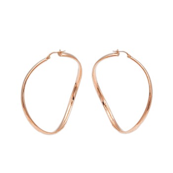 Σκουλαρίκια κρίκοι από Ασήμι 925° 