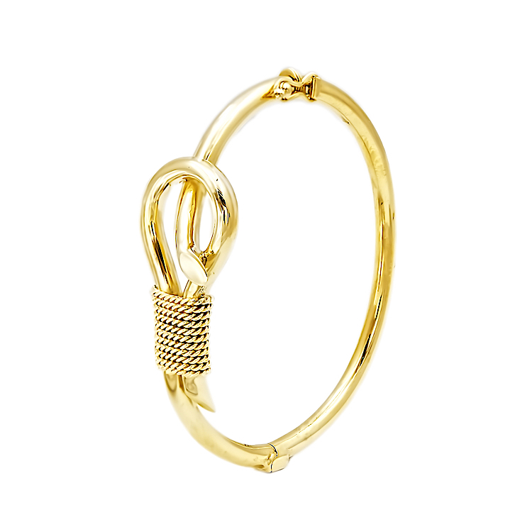 Γυναικείο βραχιόλι κόμπος, από χρυσό 18 καράτια 