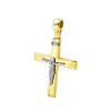 Σταυρός με τον Εσταυρωμένο απο Χρυσό 14 Καρατίων 