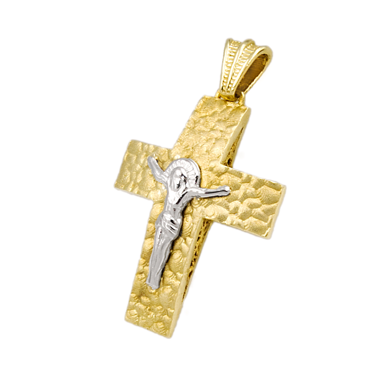 Σταυρός από χρυσό 9 καρατίων.