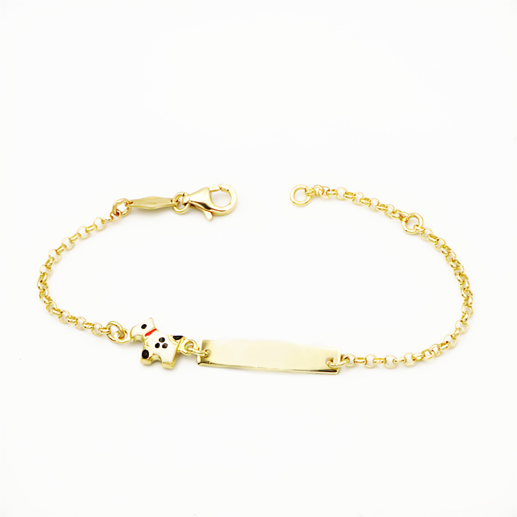 Παιδική Ταυτότητα από Χρυσό 14 Καρατίων