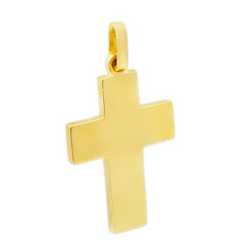 Μασίφ κλασσικός ανδρικός Σταυρός από Χρυσό 18 Καρατίων