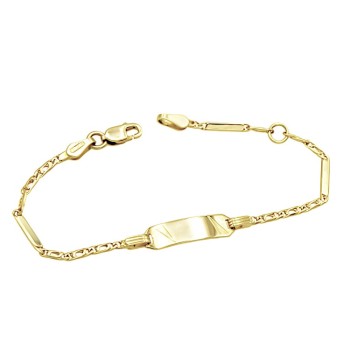 Παιδική Ταυτότητα από Χρυσό 18 Καρατίων