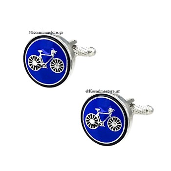 Ατσάλινα Μανικετόκουμπα με σμάλτο