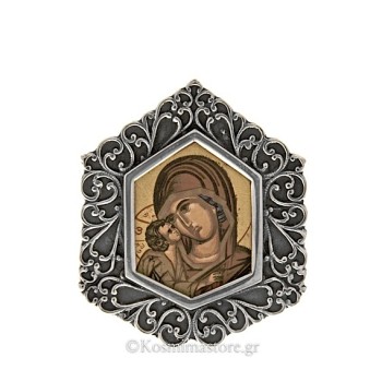 Εικόνα από Ασήμι 925° και Αγιογραφία