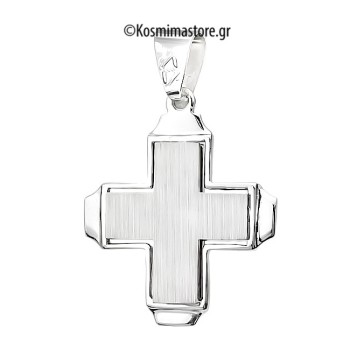 Λευκόχρυσος Σταυρός 14 Καρατίων