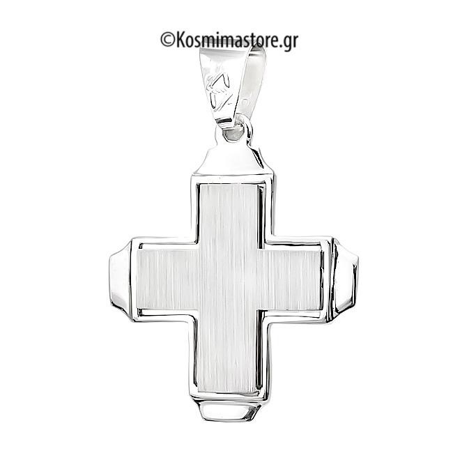 Λευκόχρυσος Σταυρός 14 Καρατίων