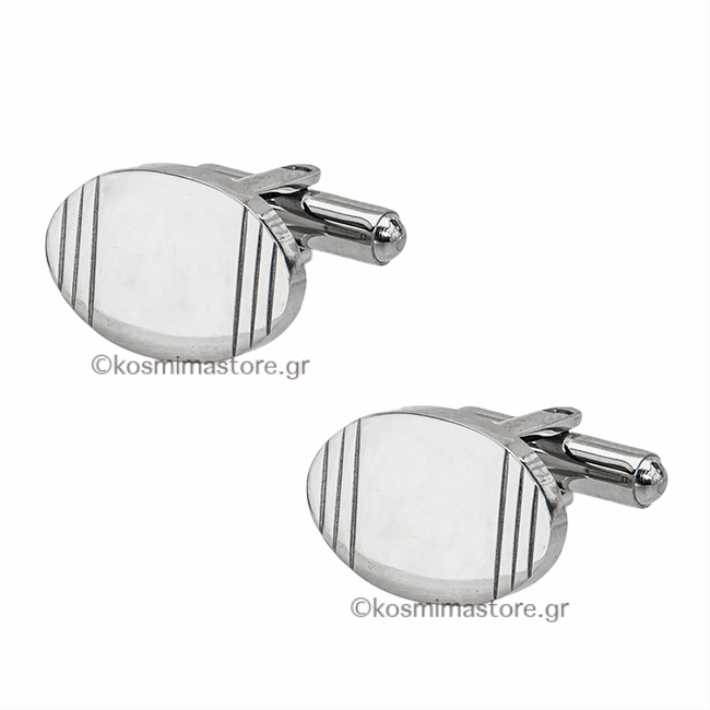 Μανικετόκουμπα απο ανοξείδωτο Ατσάλι.