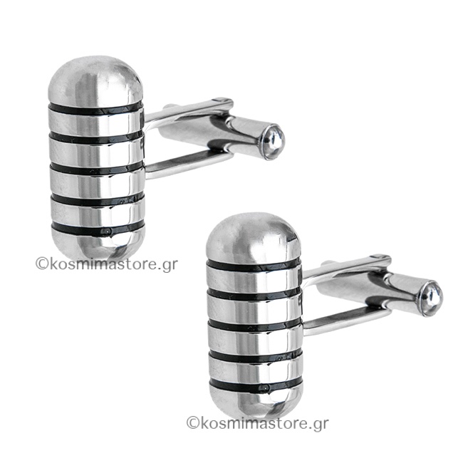 Μανικετόκουμπα απο μασίφ ανοξείδωτο Ατσάλι