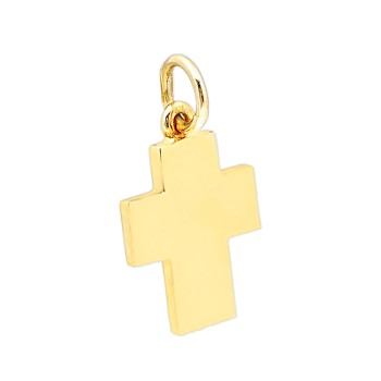  Μασίφ ανδρικός Σταυρός από Χρυσό 14 Καρατίων