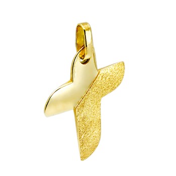  Μασίφ ανδρικός Σταυρός από Χρυσό 14 Καρατίων